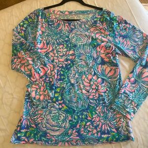ALEAH TOP MULTI - IN FULL BLOOM xl Lilly Pulitzer